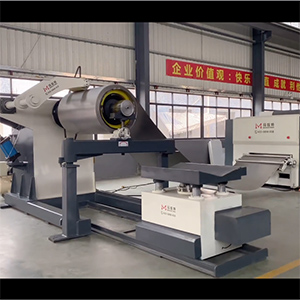 動態(tài)激光切割線-卷開線-全自動精密矯平機(jī)-瑪哈特品牌板切割線